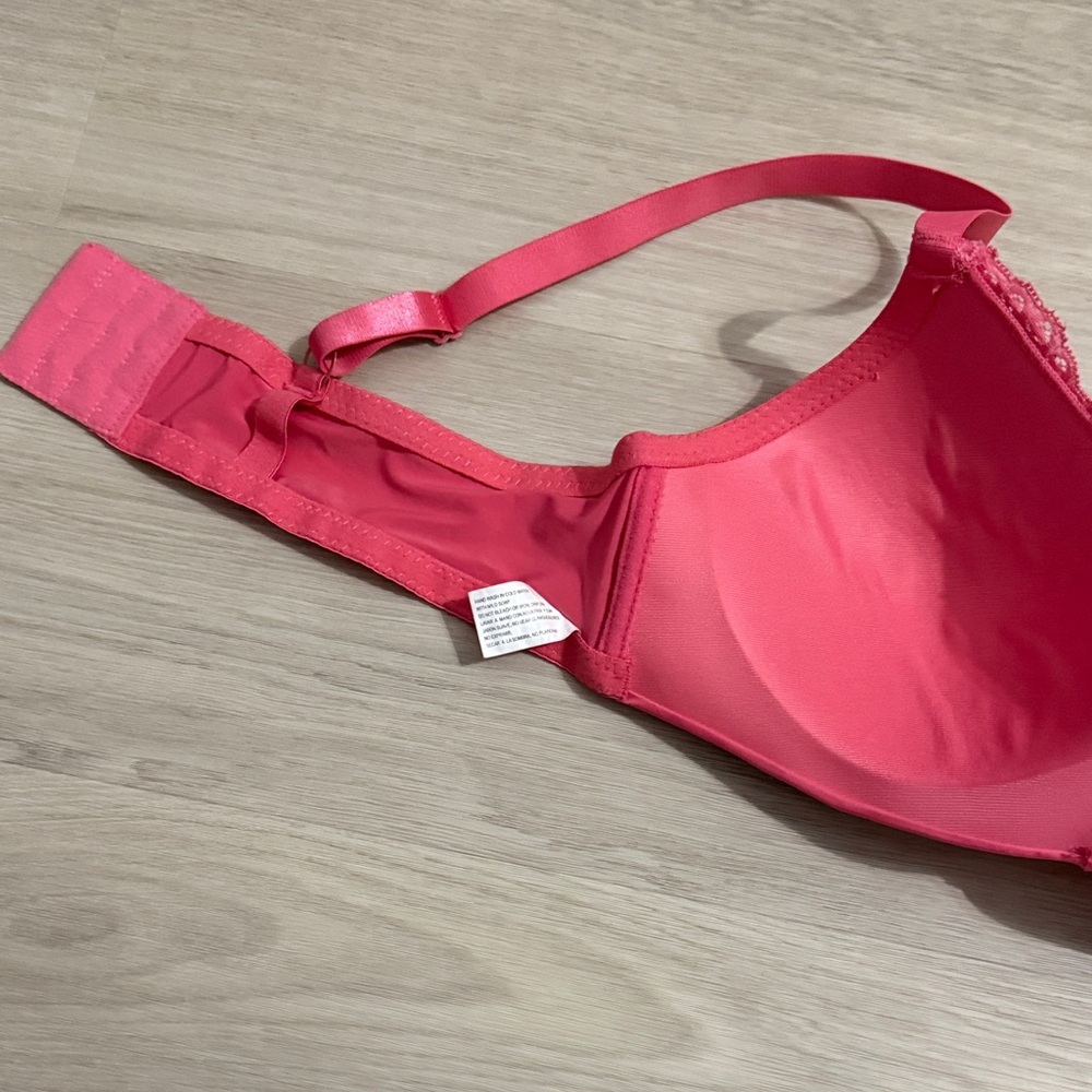 Angelina Pink and Brown Lace Bra Set - Picture 7 of 7